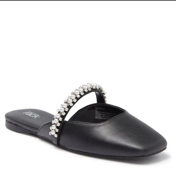 Nordstrom Rack | Guiliana Embellished Strap Mule Size 10 - Picture 1 of 11